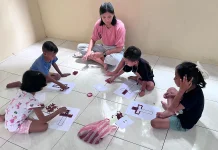 Anak SMTPI Sektor III Jemat Bethel Antusias Ikuti Lomba Kolase Sambut Paskah 2026