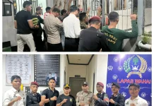 Lapas Wahai Gandeng Polsek Razia Gabungan Kamar Hunian usai Lebaran