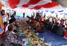 Kapolres SBB Hadiri Pembukaan Turnamen Idul Fitri Cup dan Makan Patita di Lisabata