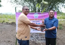 Wabup Maluku Tengah, Pimpin Gerakan Tanam Pohon di HUT ke-93 AMGPM