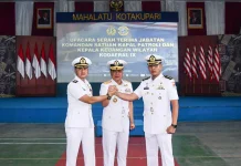 Dankodaeral IX Pimpin Penyerahan Jabatan Dansatrol dan Kakuwil Kodaeral lX