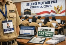 Kemenhaj Buka 453 Formasi Mutasi PNS 2026, Buruan Daftar!