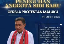 Ini Pesan Bodewin Kepada Sidi Baru Gereja Protestan