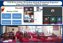 STEM in Action: Workshop Hybrid Penguatan Kapasitas Guru SMA Kristen YPKPM Ambon”