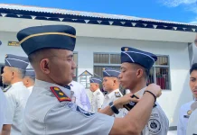 Lapas Kelas III Wahai Gelar Upacara Kenaikan Pangkat  11 Petugasnya