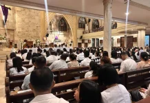 Perayaan Kamis Putih Umat Paroki MBL Berlangsung Khidmat