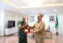 Gubernur Maluku Terima Silaturahmi Pangdam XV/Pattimura jelang Purna-Tugas