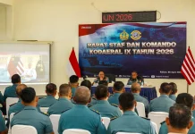 Kodaeral IX Pastikan Sinkronisasi Program dalam Rapat Komando 2026
