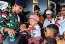 Kodaerah IX Fasilitasi Edukasi Bahari ke KRI Posepa-870 Bagi Siswa PAUD