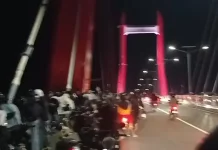 Tragedi Jembatan Merah Putih, Satu Nyawa Melayang Tengah Malam