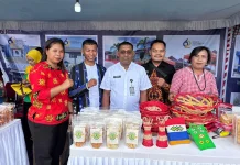 Aneka Produk Warga Binaan Rutan Masohi Tampil di Bazar UMKM