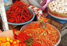 Stok Aman, Disperindag Maluku Pantau Harga Bapok Stabil di 4 Pasar Utama