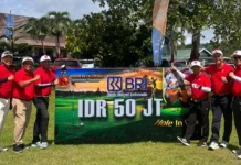 BRI Ambon Perkuat Sinergi dengan Kodam XV/Pattimura dalam Farewell Golf Game