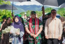 Pangdam Mayjen TNI Dody Triwinarto Tiba di Ambon