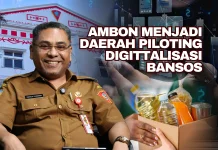 Masuk Lokus Nasional, Pemkot Ambon Matangkan Strategi Penyaluran Bansos Digital