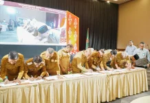 Kanwil Kemenkum Maluku Gandeng Kepala Daerah Teken PKS Kekayaan Intelektual