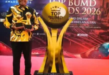 Bodewin Apresiasi Capaian Top BUMD Bintang 4 Perumdam Tirta Yapono