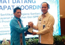 Sekda Maluku Dorong Percepatan Sertifikat Laik Higiene Sanitasi Layanan Gizi