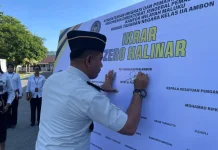 Rutan Ambon Teguhkan Komitmen Zero Halinar