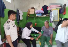 Intensifkan Layanan Perling, Lapas Wahai  Pantau Kesehatan Warga Binaan