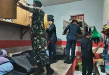 Cegah Gangguan Kamtib, Lapas Wahai dan Personel Koramil  Operasi Penggeledahan