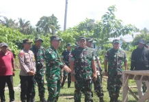 Pangdam XV/Pattimura Pastikan TMMD Gane Timur Tuntas Berkualitas