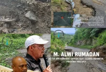 Polda Maluku Ditantang Tangani Proyek Amburadul Jalan Rp7,3 Miliar di SBB