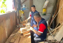 Tangan Terampil Warga Binaan Lapas Wahai Ciptakan Kapal Minimalis