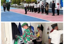 Lapas Namlea Ikrar Bersih HP-Narkoba, Gandeng TNI/Polri Gelar Razia & Tes Urin