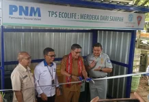 Wujudkan Ambon Bersih, Bodewin Wattimena Resmikan TPS Ecolife
