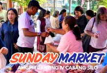 Sunday Market Ranting IV Cabang Silo Dorong Kreativitas Pemuda dan UMKM Jemaat