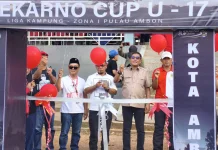 Soekarno Cup Liga Kampung U-17 di Ambon Resmi Bergulir