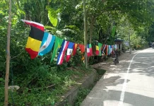 Demam Piala Dunia 2026 Mulai Terasa, Penjual Bendera Mulai Menjamur  di Ambon