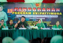 Sapa Prajurit & Persit di Saumlaki, Pangdam XV/Pattimura Tekankan Loyalitas