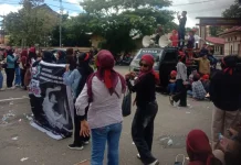 Polda Maluku di Demo, Tangkap Pelaku Penganiyaan Abdullah Mahu