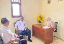Pantau Notaris Baru, Kakanwil Kemenkum Maluku Turun Lapangan