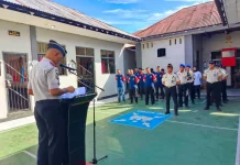 Teguhkan Semangat Pemasyarakatan, Lapas Wahai Gelar Upacara Harkitnas