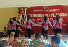 Prosesi Pelepasan Siswa SMA 26 Malteng Berlangsung Meriah