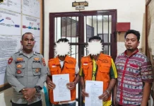Polres SBB Tahan Dua Pelaku Penambangan Ilegal