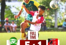Cukur Hiterland 5-1, Matawaru Finish di Posisi Ketiga