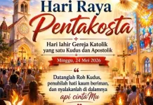 Makna Pentakosta 2026 Bagi Umat Katolik Dunia
