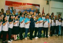 PBVSI Ambon Resmi Dilantik, Target Bangkitkan Kejayaan Voli di Kota Musik Dunia