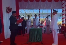 Bupati Malteng Resmi Lantik Raja Negeri Siri Sori Islam
