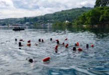 Kodaeral IX Asah Kemampuan Prajurit lewat lewat Latihan Renang Laut