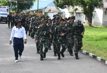 Fisik & Mental Prajurit TNI AL Diasah Melalui Latihan Hanmars