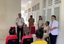 Peduli Sesama, Rutan Ambon Gelar Pelayanan Gratis di Panti Sosial INAKAKA