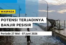 BMKG Peringatkan Potensi Banjir Rob di Sejumlah Wilayah Pesisir Maluku