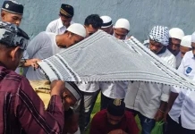 Jajaran Pegawai dan Warga Binaan Rutan Masohi  Sembelih Hewan Kurban