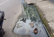 Drainase Tersumbat di Jalan Setia Budi Ambon Kerap Meluap, Warga Desak Sikap Pemkot