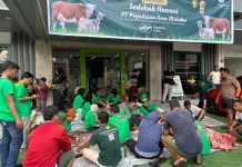 Pegadaian Maluku Bagikan Hewan Kurban Idul Adha 1447 H